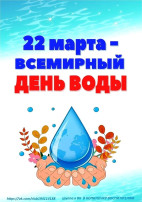 22 марта День воды 22 марта День воды.